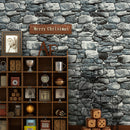 Simulation Stone Retro Background Wall Paper Sticker Living Room Bedroom Decorative