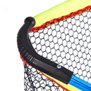 LEO 50x50x60cm Aluminum Alloy Folding Fly Triangle Brail Fishing Net Telescopic Portable Fish Trap