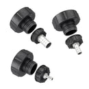 S100x8 1000L IBC Water Tank Garden Hose Adapter Fittings 304 Stainless Steel Adapter Outlet Connector 12mm/20mm/32mm