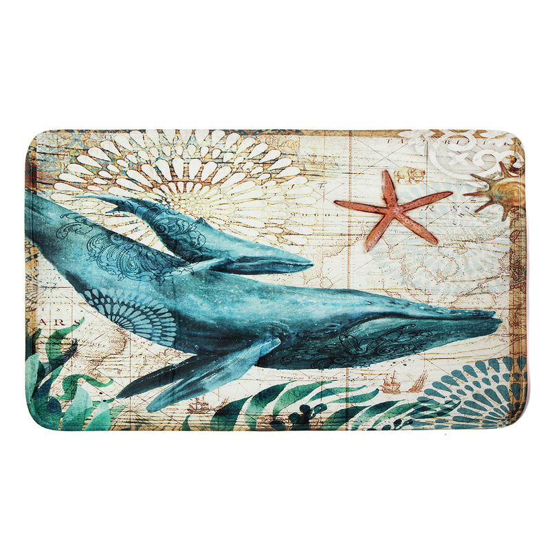 Bathroom Toilet Camping Mat Set Non Slip Carpet Rug PVC Seat Cover Cushion Home Decorations