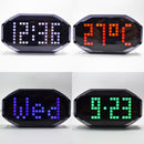 Geekcreit DIY Black Mirror LED Matrix Desktop Alarm Clock Kit