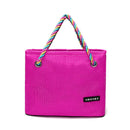 Honana HN-B70 Multifunctional Woven Storage Bag Toiletry Cosmetics Travel Beach Tote