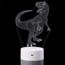 3D Illusion Night Light Touch Remote Control Home Decor Table Desk Sleeping Lamp