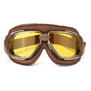Motorcycle Bike Racing Scooter Pilot Helmet Goggles Glasses Windproof