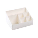 Desktop Receiving Box Household Living Room Sundries Remote Controller Storage Box Dressing Table Plastic Dormitory Cosmetic Finishing Box Parts Storage Box