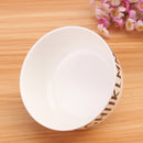 White Alphabet Bowl Kids Baby Toddler Feeding Anti-drop Dinner Snacks Safe Kids Bowl