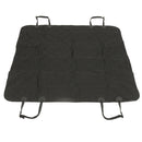 Pet Car Back Seat Cover Dog Cat Waterproof Hammock Protector Mat Blanket Black