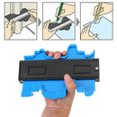 5 Inch 120mm Contour Profile Gauge Measure Ruler ABS Contour Gauge Woodworking Tiling Laminate Tool