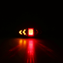 XANES STL05 LED 6 Modes Wireless Remote Control Turn Bike Taillight 500mAh USB Rechargeable Light