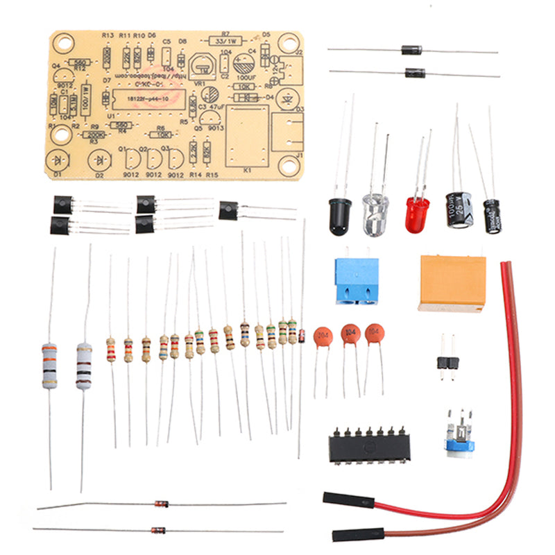 DIY IR Infrared Sensor Switch Kits  Infrared Proximity Switch Circuit Board Electronic Training Kits