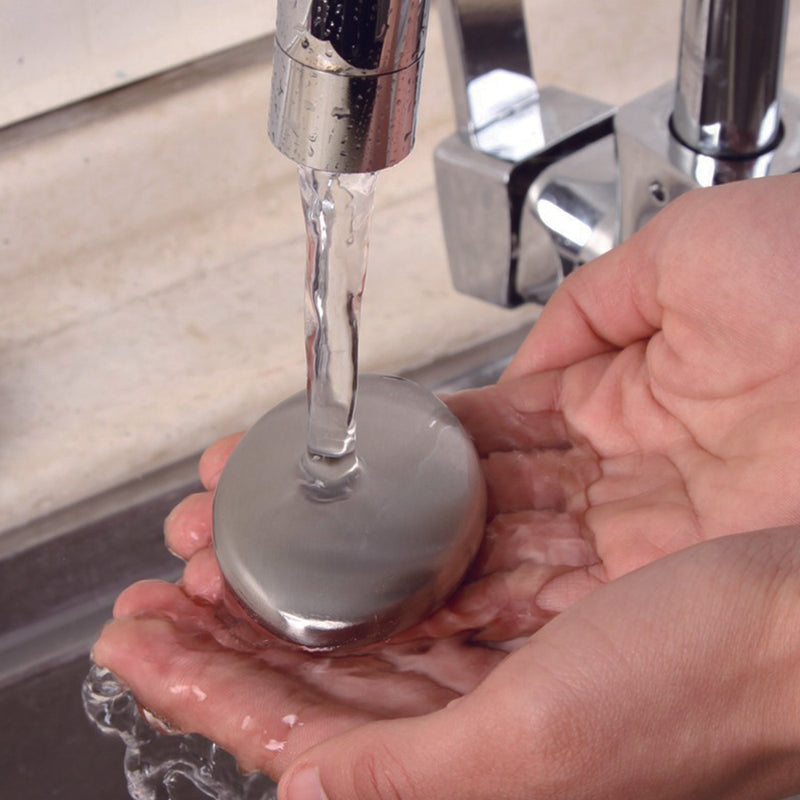 KCASA KC-MS07 Multifunctional Tomato Onion Slicer Holder With Stainless Steel Odor Remover Soap