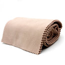 Zebra Red Beige Piano Keyboard Dust Cover with Cotton Cloth Dust Cover