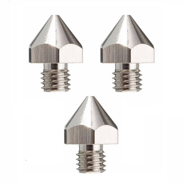 3Pcs 3mm Filament 0.4mm Nozzle for 3D Printer Extruder