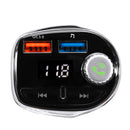 Wireless Bluetooth Car MP3 Player FM Transmitter Radio LCD SD Dual USB Car Charger Kit