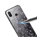 Bakeey Shell Glossy Soft Frame Hard Back Tempered Glass Protective Case for Xiaomi Redmi Note 6 Pro