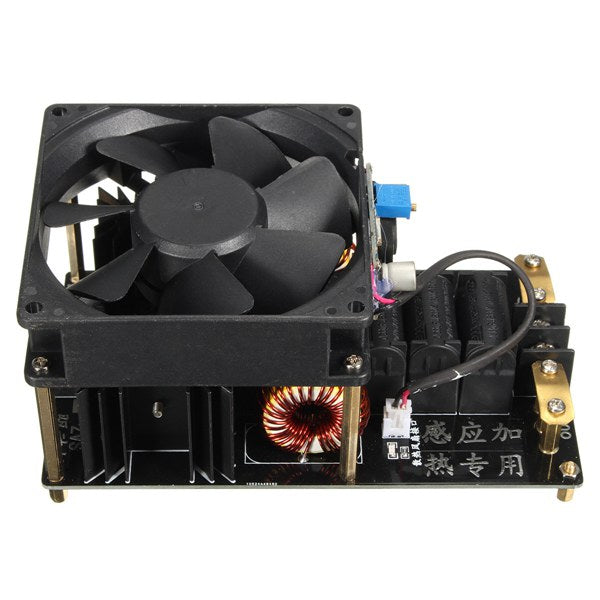 Geekcreit 1000W 20A ZVS Induction Heating Machine Cooling Fan PCB Copper Tube 12-36V