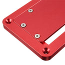 Electric Circular Saw Flip Cover Plate Adjustable Aluminium Surface Embedded Insert Plate For Table Saw
