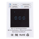 WiFi Curtain Switch Smart WiFi Touch Panel Smart Switch Door Wall Touch Remote Control  For Roller Shutter Electric Curtains