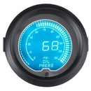 Universal 2inch 52mm Oil Press Pressure Gauge Digital LED 7Color 150 PSI Meter