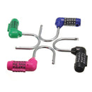 Digital Letter Code Lock Dial Combination Suitcase Luggage Diary Password Lock Padlock