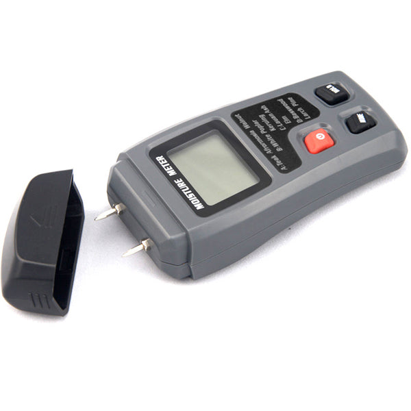BSIDE EMT01 Digital LCD Portable 0~99.9% Wood Moisture Meter Integral Pins Auto Power off