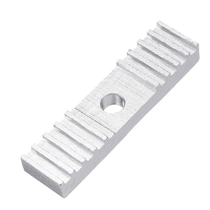 Aluminum/Plastic Reprap Timing Belt Fixing Plate For 3D Printer Part