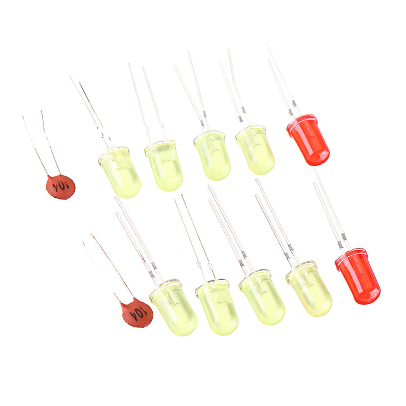 10pcs LM3915 10-segment Audio Level Indicator Kit Electronic Soldering Training experiment DIY Parts