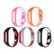 Bakeey Double Color Polka Dot Replacement Silicone Wrist Strap for XIAOMI Miband 2