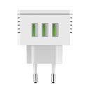 LDNIO A3306 5V 3.4A 3 USB Charger With One AC Adapter Wall Travel USB Charger for Samsung Huawei for iPhone