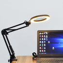 DANIU Lighting LED 5X 740mm Magnifying Glass Desk Lamp with Clamp Hands USB-powered LED Lamp Magnifier with 3