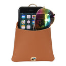 Leather Car Air Vent Storage Bag Phone Holder Sundries Storage Bucket Multifuctional Pocket Pouch