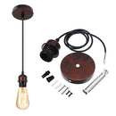 E27 Fabric Flex Ceiling Light Romantic Pendant Lamp Holder Fitting Lighting Decoration AC110-220V