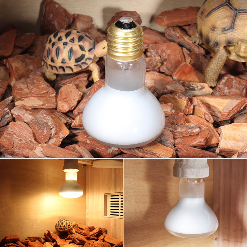 E27 25W 40W 60W 75W 100W UVA Light Bulb Reptile Pet Terrarium Brooder Heater Lamp AC220-240V