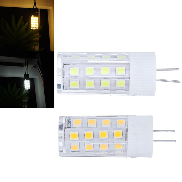 AC/DC12V G4 3W SMD2835 No Flicker Ceramic 35LED Corn Light Bulb for Chandelier Indoor Home Use