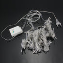 1M*4M 144LED Outdoor Christmas Xmas Wedding Party Fairy String Curtain Hanging Window Light EU Plug