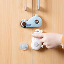 Cute Whale Baby Safety Lock Prevent Clamping Cabinet Door Locks Fridge Cupboard