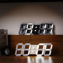Multi-Functional Remote Control Large LED Digital Wall Clock with Countdown Timer Temperature Date Wall Hanging Alarm Clock
