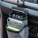 Oxford Car Air Vent Storage Bag Sundries Storage Bucket Hanging Pocket Pouch