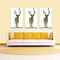Miico Hand Painted Oil Paintings Simple Male Deer A Wall Art For Home Decoration Painting