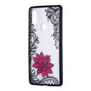 Enkay Emboss Lace Flower Shockproof PC TPU Back Cover Protective Case for Xiaomi Mi8 SE