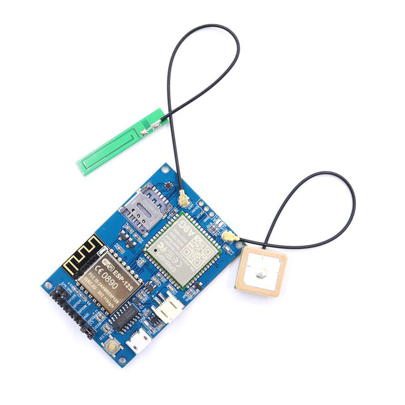ESP8266 ESP-12S A9G GSM GPRS+GPS IOT Node Development Board Module with All in One WiFi Cellular GPS Tracking
