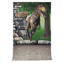 3x5FT 5x7FT 3D Effect Dinosaur Photography Backdrop Studio Prop Background