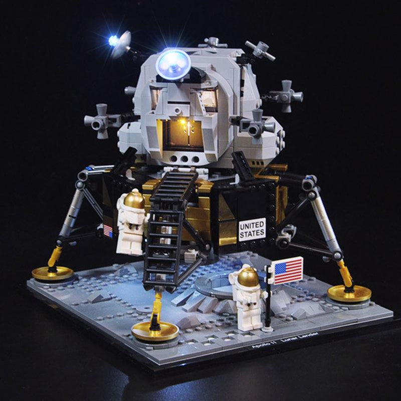 LED Light Lighting Kit For LEGO 10266 Apollo 11 Lunar Lander Building Brick