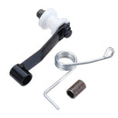 Universal Motorcycle Dirtbike Spring Roller Wheel Chain Tensioner Adjuster Black