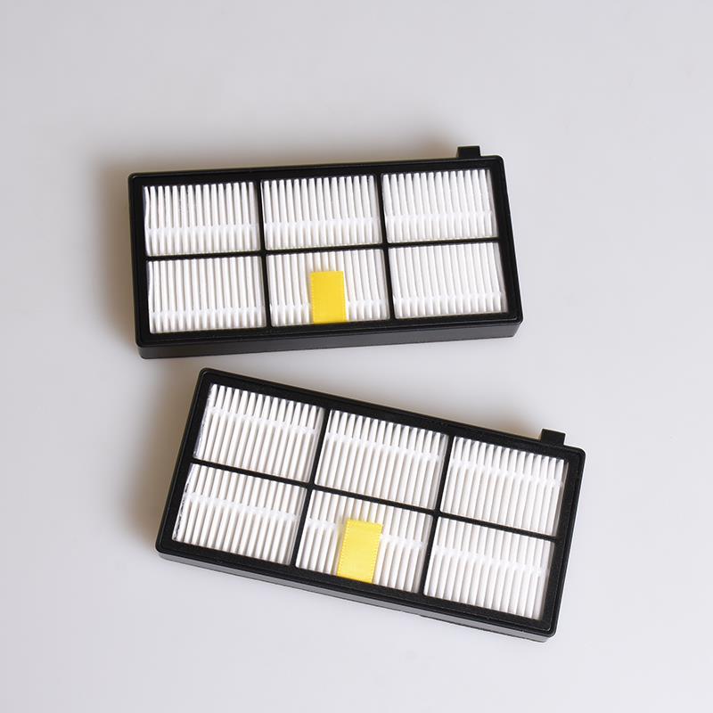 1 Set Extractor Brush 3pcs Hepa Filter 2pcs Side Brush for iRobot Roomba 880 980 Vacuum Cleaner Robots Parts