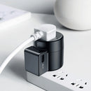 Baseus Universal Multi-function Dual USB Socket Travel USB Charger US EU AU UK Plug