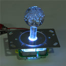 Arcade LED Illuminated Joystick Colorful Switchable from 4 to 8 Way Operation