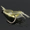 ZANLURE 4cm Shrimp Fishing Soft Prawn Lure Hook Tackle Bait Fishing Lures