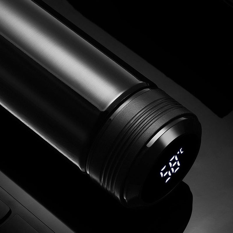 KCASA K916 300ML Smart Stainless Steel Insulation Vacuum Bottle LED Touch Screen Temperature Display Vacuum Cup IPX7 Waterproof Thermal Bottle