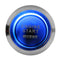 Car Auto Engine Start Push Button Switch Ignition Starter Universal Kit Blue LED